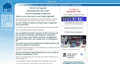 Desktop Screenshot of cluttercleaners.com